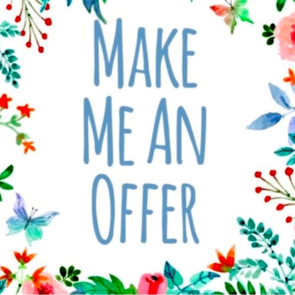 Reasonable offers welcome!